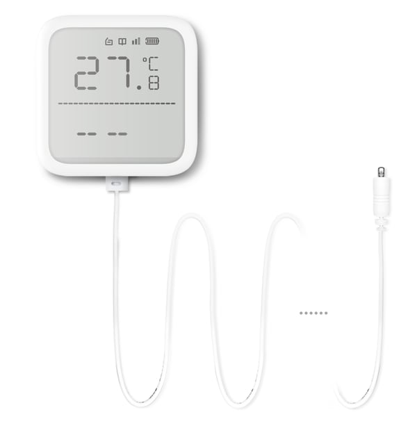 Hikvision DS-PDTPH-E-WE temperatur- & fugtighedssensor Indendørs Temperatursensor Fritstående Trådløs