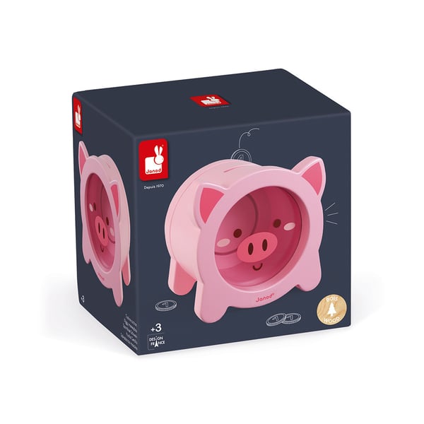 Pikkukuva 2 / 6: JANOD Piggy Moneybox säästölipas 1 kpl