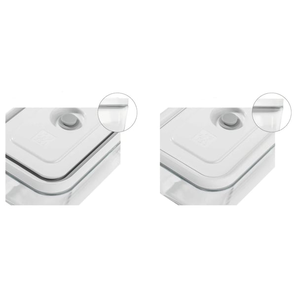 ZWILLING 36803-100-0 matburkar Rektangulär Låda 0,35 l Grå 1 styck