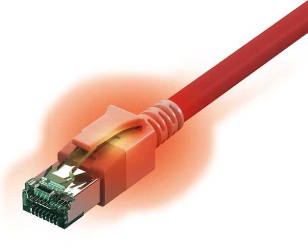 Miniatyrbillede 1 af 2: Sacon 442624,2 netværkskabel Rød 2 m Cat6a S/FTP (S-STP)