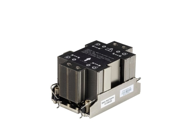 Supermicro SNK-P0078AP4 Tietokoneen jäähdytysjärjestelmä Suoritin Jäähdytyslevy/jäähdytin Ruostumaton teräs