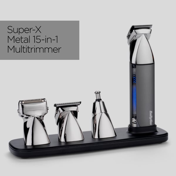 Pikkukuva 15 / 28: BaByliss Super-X Metal MT996E hiustrimmeri/-leikkuri