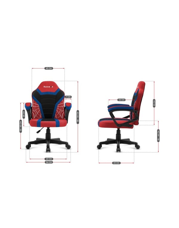 Miniatyrbild 3 av 16: Huzaro Ranger 1.0 Spider Platt säte Nätryggstöd