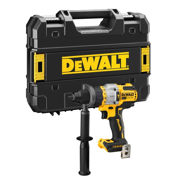 Miniatyrbillede 1 af 9: DeWALT DCD999NT-XJ bor 2250 rpm 1,61 kg Sort, Sølv, Gul