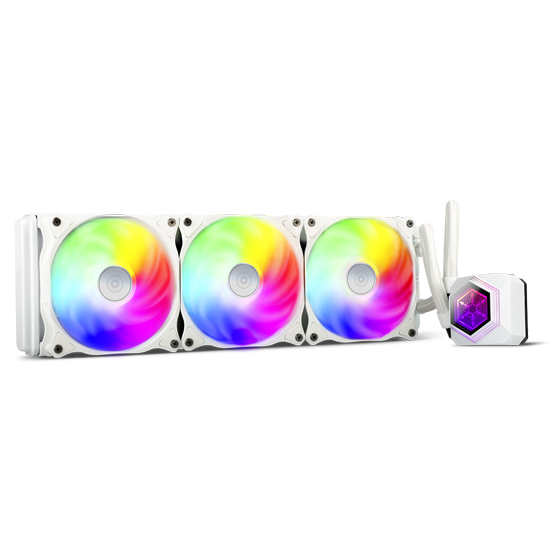 Silverstone SST-PF360W-ARGB-V2 kylsystem för dator Processor Allt-i-ett vätskekylare 12 cm Vit 1 styck Silverstone SST-PF360W-ARGB-V2 kylsystem för dator Processor Allt-i-ett vätskekylare 12 cm Vit 1 styck