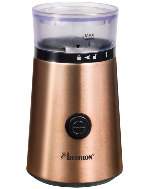 Pikkukuva 6 / 7: Bestron ACG1000CO kahvimylly Kupari