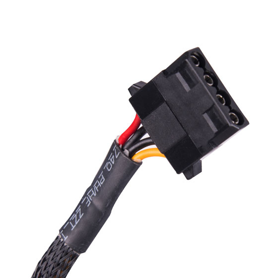 Miniatyrbild 17 av 20: Silverstone TX700 Gold strömförsörjningsenheter 700 W 20+4 pin ATX TFX Svart