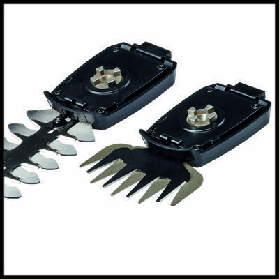 Miniatyrbillede 10 af 10: Einhell GE-CG 18/100 Li T-Solo batteridreven græssaks 10 cm 18 V Sort, Rød