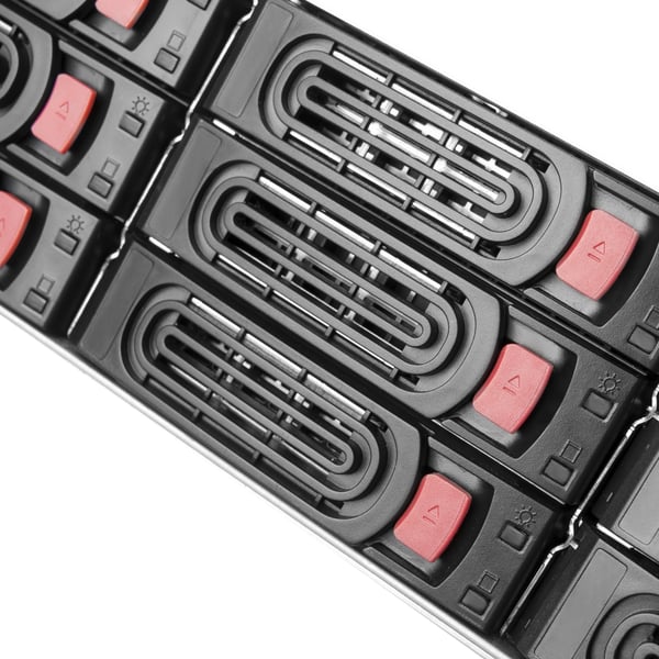 Silverstone RM22-312 HDD/SSD kabinet Rustfrit stål 2.5/3.5"