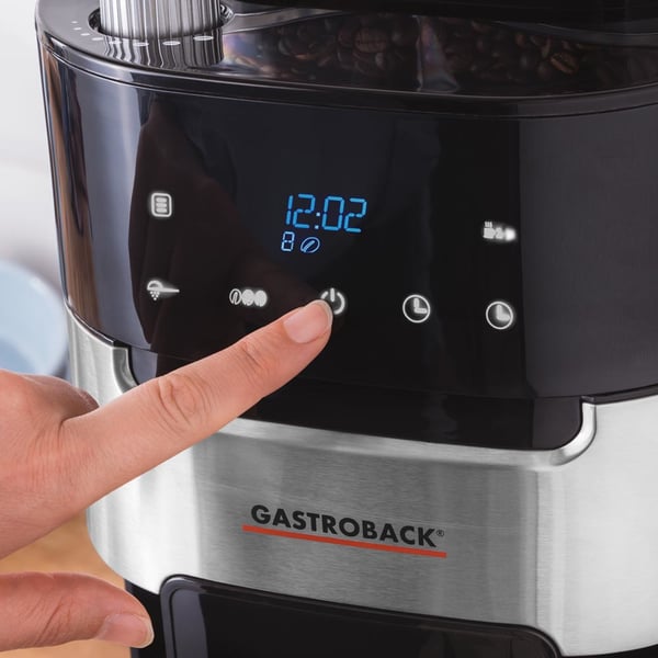 Gastroback Grind & Brew Pro Thermo Filter kaffemaskine 1 L