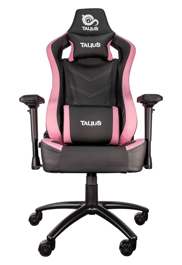 Miniatyrbillede 1 af 5: TALIUS Vulture Universal gamingstol Polstret sæde Sort, Lyserød