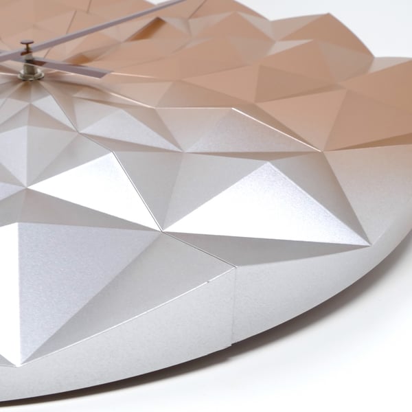 TFA-Dostmann DIAMOND Kvartsikello Pyöreä Ruusukulta