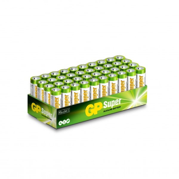 Miniatyrbild 1 av 4: GP Batteries Super Alkaline 15A/LR6 Engångsbatteri AA Alkalisk