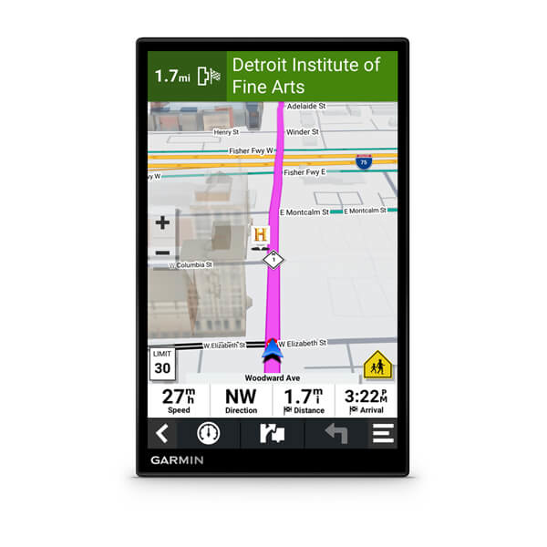 Garmin DriveSmart 86 navigator Fastgjort 20,3 cm (8") TFT Berøringsskærm 295,2 g Sort