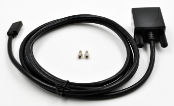 EXSYS EX-2311-2F seriella kablar Svart 1,8 m DB-9