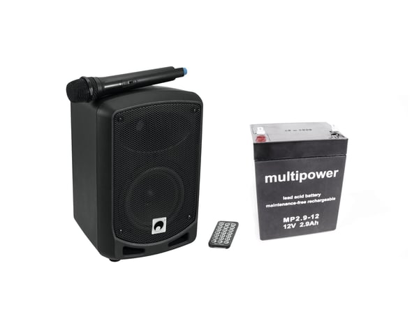 Omnitronic 20000329 PA system Freestanding Public Address (PA) system 40 W Sort