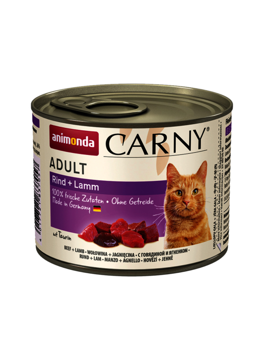 animonda Carny 4017721837057 kissojen kosteamuona 200 g