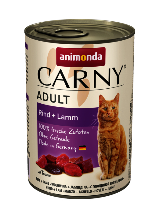 animonda Carny 4017721837217 kissojen kosteamuona 400 g