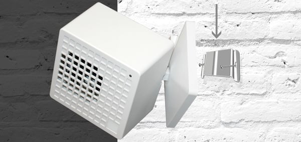 VIBIAN Ablatum-VB-211002W 30 m² 10 dB 5 W Hvid