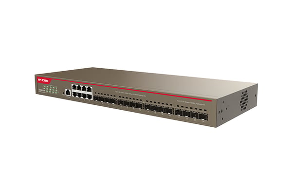Miniatyrbild 3 av 4: IP-COM Networks G5324-16F nätverksswitchar hanterad L3 Gigabit Ethernet (10/100/1000) Grå