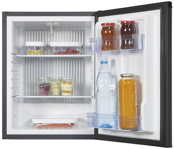 Exquisit FA60-260G køleskab Fritstående 34 L Sort