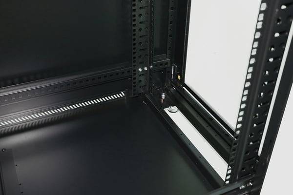 Miniatyrbillede 2 af 7: Extralink EX.11397 stativ 37U Fritstående reol Sort