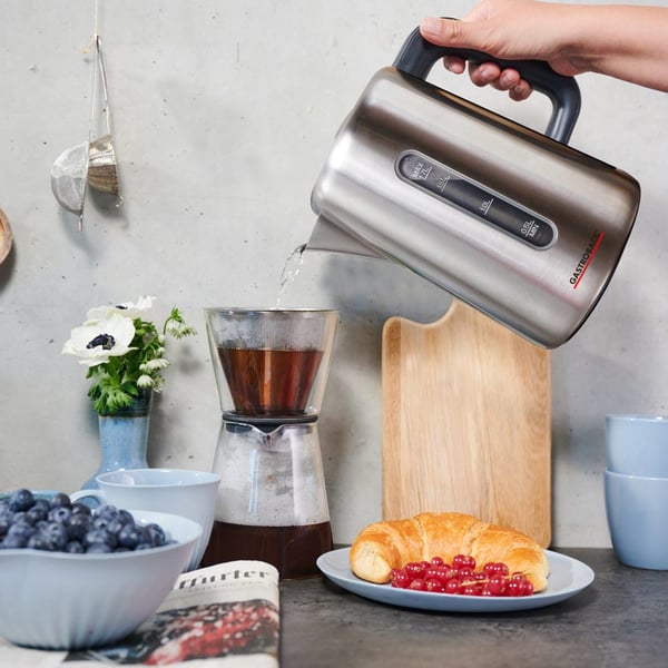 Miniatyrbillede 6 af 8: Gastroback Design Express elkedel 1,7 L 3000 W Sort, Rustfrit stål