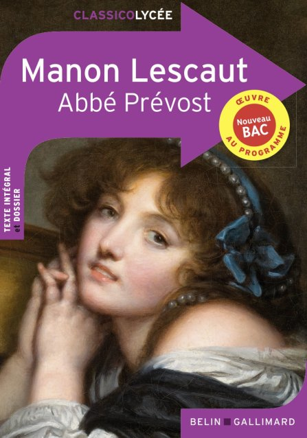 Manon Lescaut bog Fransk 292 Sider