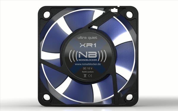 Miniatyrbild 1 av 3: Blacknoise XR-1 Datorväska Fan 6 cm Svart 1 styck