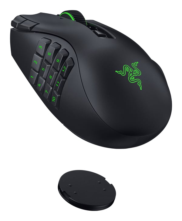 Pikkukuva 9 / 13: Razer Naga V3 Pro hiiri Pelaaminen Oikeakätinen RF Wireless + Bluetooth + USB Type-C Optinen 50000 DPI