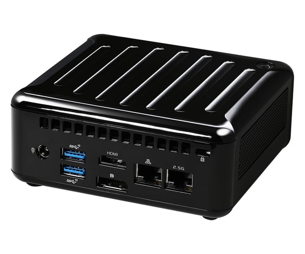Miniatyrbillede 2 af 4: Asrock NUC BOX-1165G7 0,62 L størrelse PC Sort i7-1165G7 1,2 GHz