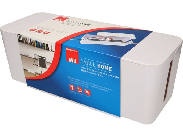 Miniatyrbillede 1 af 15: Max Hauri AG Cable Home Cable Facility Box Gulv Kabelboks Hvid 1 stk