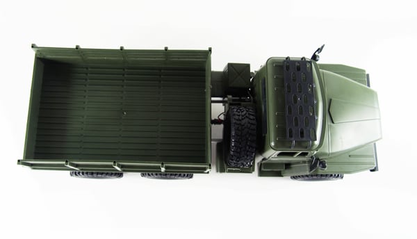 Miniatyrbild 7 av 9: Amewi Ural radiostyrd modell Militär lastbil Elmotor 1:16