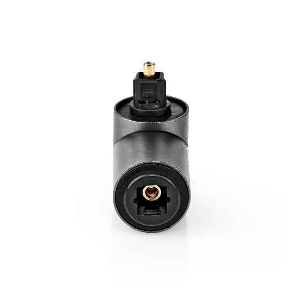 Nedis CATB25920GY kabel kønsskifter TosLink Anthracit