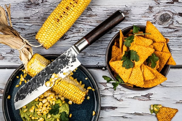 Pikkukuva 2 / 2: Forged Sebra Terästä 1 kpl Santoku-veitsi