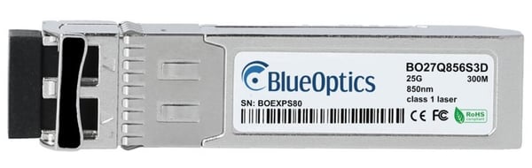 BlueOptics R9F90A-BO modul til netværksmodtager Fiberoptisk 25000 Mbit/s SFP28 850 nm