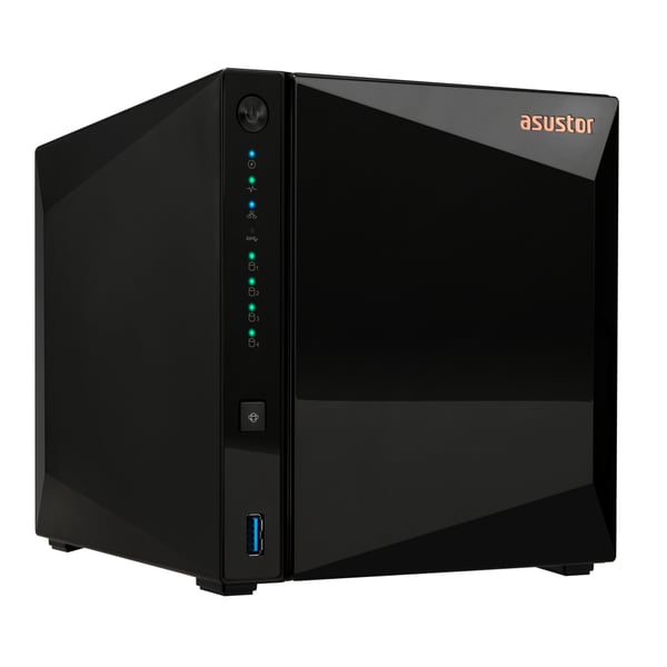 Pikkukuva 6 / 6: Asustor AS3304T NAS Tower Realtek RTD1296 2 GB DDR4 0 TB ADM Musta