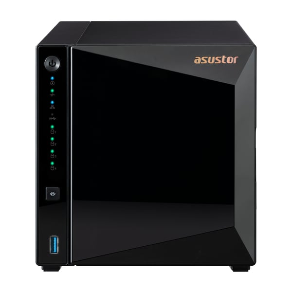 Pikkukuva 1 / 6: Asustor AS3304T NAS Tower Realtek RTD1296 2 GB DDR4 0 TB ADM Musta