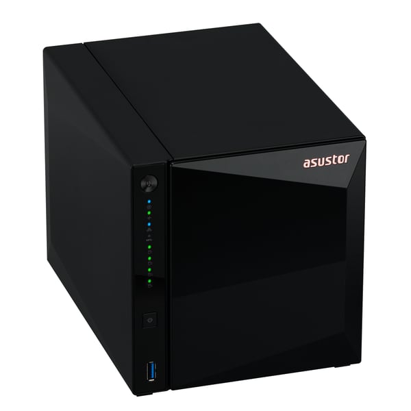 Asustor AS3304T NAS Tower Realtek RTD1296 2 GB DDR4 0 TB ADM Musta