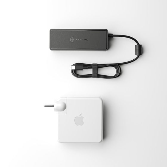 Miniatyrbillede 2 af 3: ALOGIC DCG1X100-EUUK strømadapter og vekselret Indendørs Sort