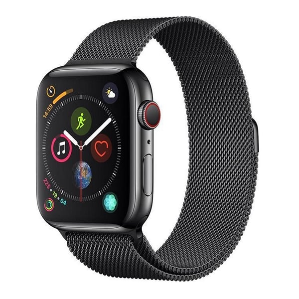 Devia 325052BK MILANESE LOOP 40MM SBLK Yhtye Musta Ruostumaton teräs