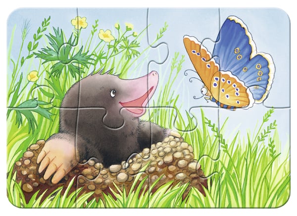 Ravensburger My First Puzzles 00.006.952 Kuviopalapeli 2 kpl Eläimistö