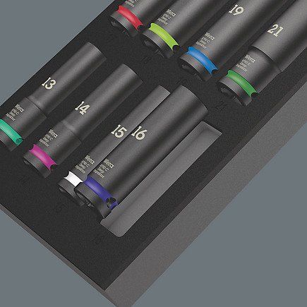 Wera 05150115001 hylsnyckelsats Hylssats