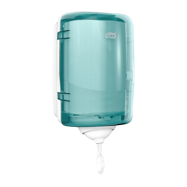 Tork 473167 håndklædedispenser Køkkenrulleholder Turkis, Hvid