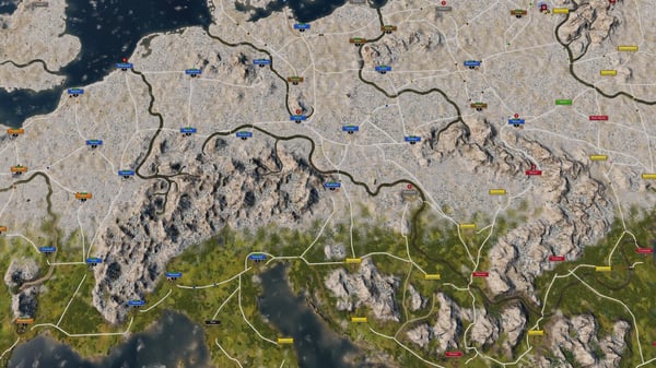 Pikkukuva 7 / 10: Kalypso Grand Ages Medieval Vakio Saksa, Englanti, Espanja, Ranska, Italia, Puola, Venäjä PC