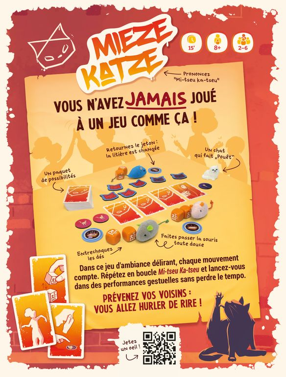 Blackrock Games MIEZE KATZE 15 min. Kortspil