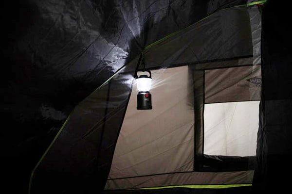 High Peak Meran 5.0 5 person(er) Grøn, Lys grå Tunneltelt