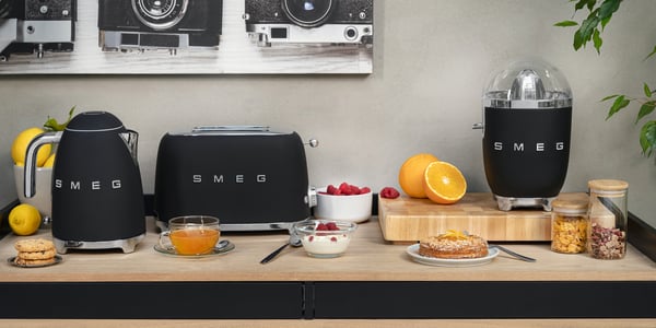 Brödrost Smeg TSF01BLMEU Svart 950 W