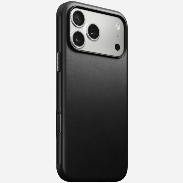 Nomad Modern Leather Case mobiltelefonfodral 17,5 cm (6.9") Mobilskal Svart