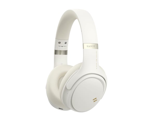 Miniatyrbillede 1 af 5: Havit H630BT PRO (Butter-yellow) Hovedtelefoner Kabel & trådløs Headset Opkald/musik Bluetooth